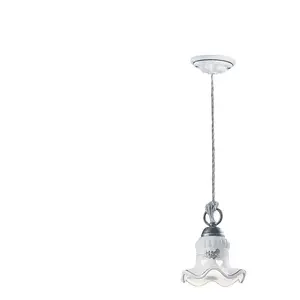 FERROLUCE Classic chieti C203-13, Plafonnier Suspension en Céramique,