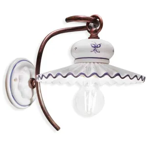 Ferroluce - roma classique C378-38, Lampe murale en céramiqueVendu pararchiproducts