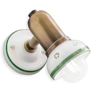 Ferroluce - classic savona C148-44, Applique Applique en Céramique pas cher