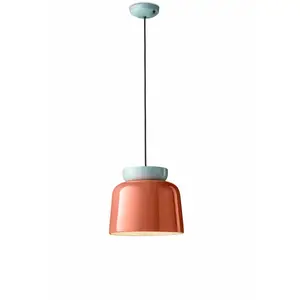 Ferroluce Suspension Corcovado, bleu clair/orangeVendu parluminaire