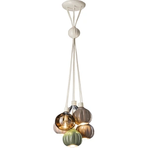 Ferroluce Deco' afoxe C2658, Plafonnier à Suspension en Céramique et Verre, pas cher