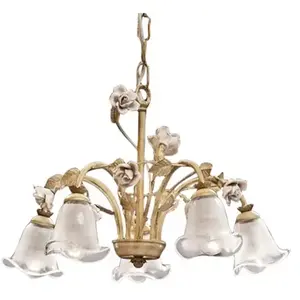 FERROLUCE Classic siena C1185-5-02, Lampe de plafond en céramique, pas cher