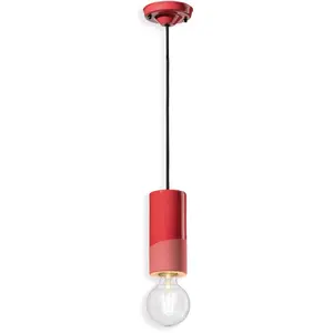 DECO' PI C2501, Lampe de suspension en céramique, Ferroluce