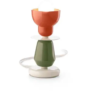 Ferroluce C2604-Lampe à poser Céramique H29.5cm pas cher