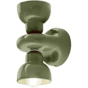 Ferroluce C2601-Applique murale Céramique H25.5cm pas cher