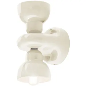 Comparateur de prix : Ferroluce C2601-Applique murale Céramique H25.5cm