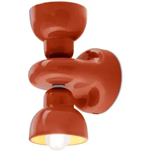Ferroluce C2601-Applique murale Céramique H25.5cm pas cher