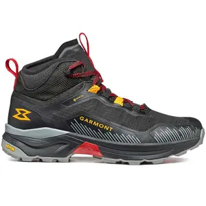 Chaussures de randonnee garmont 9 81 engage mid gore tex noir rouge pas cher