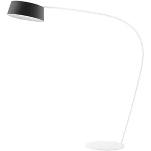 Comparateur de prix : Stilnovo Oxygen FL1 lampadaire arqué LED, noir