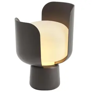Fontana Arte Fontana Arte Lampe De Table Blom (Gris Foncé - Polycarbonate / Aluminium) pas cher