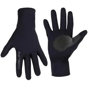 Gants longs Nalini B0W Exagon Winter noir - XL pas cher