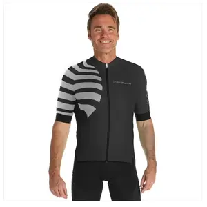 Nalini Maillot manches courtes Stripes pas cher