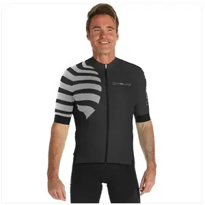 Nalini Maillot manches courtes Stripes pas cher