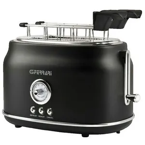 Comparateur de prix : G3 Ferrari G10134-Artiste Grille-pain, 750 W, Acier Inoxydable, Noir