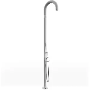 Arkema - FUNNY YIN T145 douche extérieure avec douchette - eau froide et chaude - Blanc pas cher