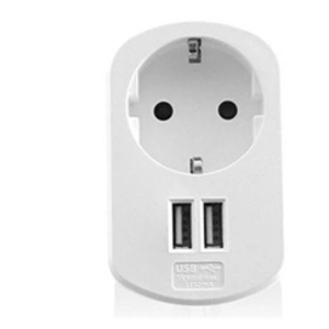 Comparateur de prix : Ewent - Adaptateur secteur - 3.1 A - 2 connecteurs de sortie (USB)