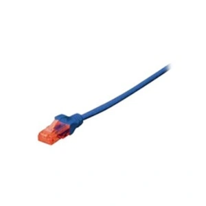 Comparateur de prix : Cordon de raccordement - EWENT - EW-6U-050B - 5 m - Cat6 - U/UTP - RJ-45 mâle - Bleu