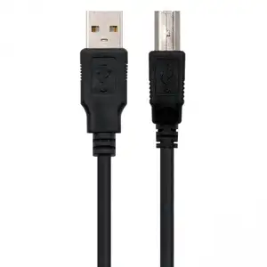 Ewent EC1004 câble USB USB 2.0 1,8 m USB B USB A Noir pas cher