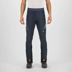 Karpos - Alagna 2.0 Pants - Pantalon ski de fond homme Woodl.Gray / Windw.Blue / Illusion - S pas cher