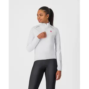 Comparateur de prix : Castelli - Emergency 3 W Rain Jacket - Veste vélo femme White - M
