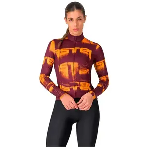 Castelli Maillot manches longues femme Blur Thermal pas cher