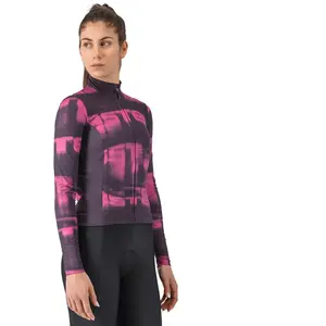 Castelli Maillot manches longues femme Blur Thermal pas cher