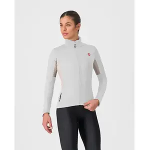 Castelli - Entrata 2 W Jacket - Veste vélo femme Ivory / Silver Moon - L