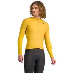 Comparateur de prix : Maillot Sportful SRK Shift Wind manches longues jaune orange - M