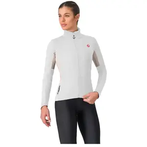 Veste coupe-vent Castelli Entrata 2 blanc ivoire femme - XS pas cher
