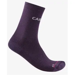 Chaussettes Castelli Diciotto Soft Merino bleu nuit femme - L-XL pas cher