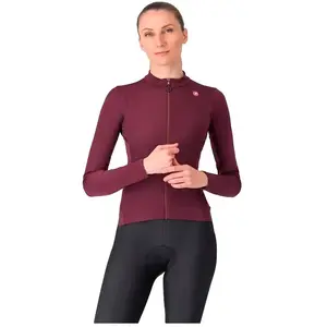 Castelli Maillot à manches longues pour femmes Espresso pas cher