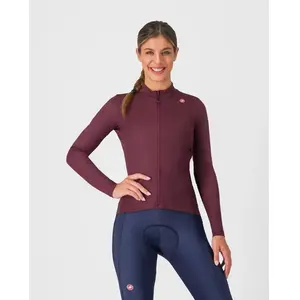Castelli Maillot à manches longues pour femmes Espresso pas cher