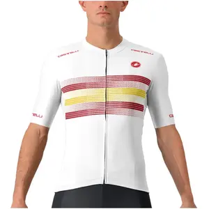 Castelli Maillot manches courtes Country Collection Espagne pas cher