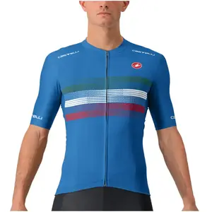 Castelli Maillot manches courtes Country Collection Italie pas cher