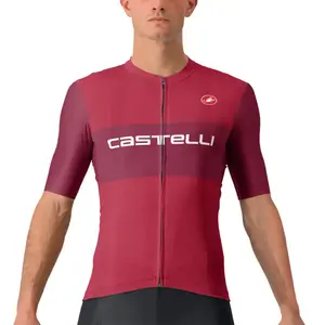 Castelli Maillot manches courtes Fan Block pas cher