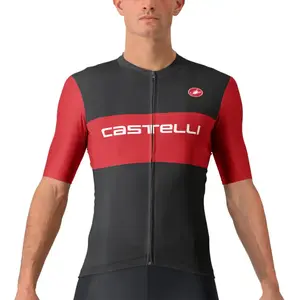 Castelli Maillot manches courtes Fan Block pas cher