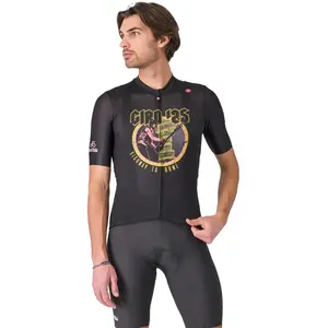 Castelli GIRO D'ITALIA Maillot manches courtes Highway to Rome 2025 pas cher