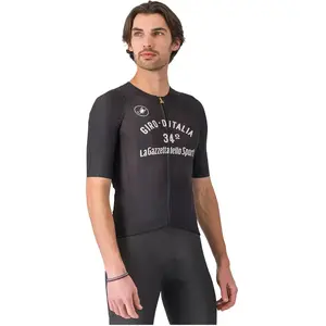 Castelli GIRO D'ITALIA Maillot manches courtes Vintage Maglia Nera 34 ...