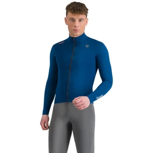 Maillot Sportful Fiandre Shift manches longues bleu - 3XL pas cher