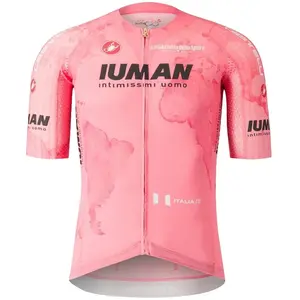 Castelli Maillot manches courtes Race GIRO D'ITALIA Maglia Rosa 2025 pas cher