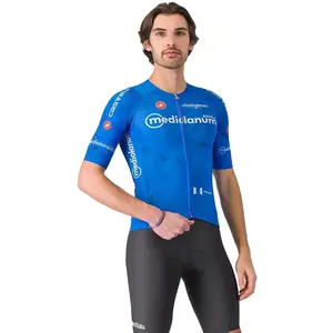 Castelli Maillot bleu Giro d'Italia 2025 Course 8S manches courtes - S