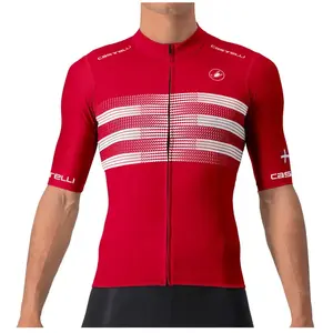 Castelli Maillot manches courtes Country-Collection Danemark pas cher