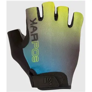 Karpos - Federia 1/2 Fingers Glove - Gants vélo Niagara / Black / Primrose - XS pas cher