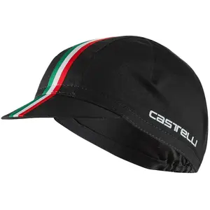 Casquette Castelli Italie noire pas cher