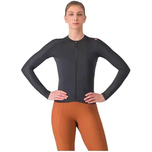 Comparateur de prix : Maillot Castelli Espresso manche longue noir femme - L