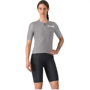 Comparateur de prix : Maillot Castelli Premio Evo manche courte gris femme - L