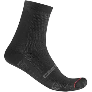 Castelli - Espresso 12 Sock - Chaussettes de cyclisme taille XXL, noir pas cher