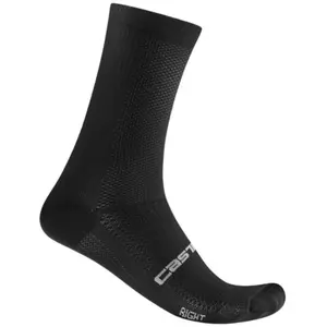Comparateur de prix : Castelli - Espresso 18 Sock - Chaussettes de cyclisme taille XXL, noir