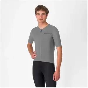Comparateur de prix : Maillot Castelli Premio Evo manche courte gris - L