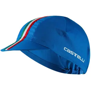 Casquette Castelli Italie bleue pas cher